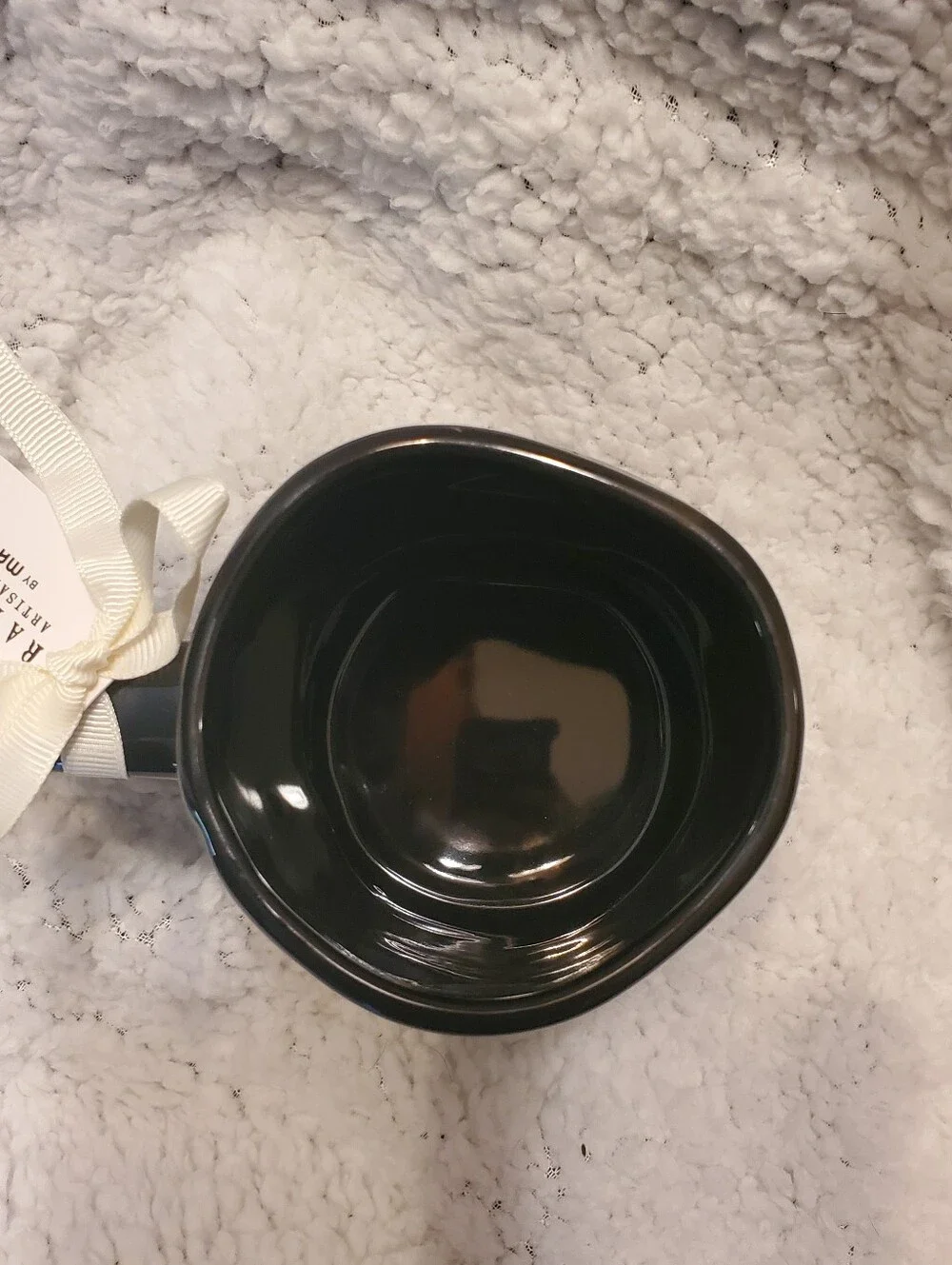 Rae Dunn Halloween 2026 Floral TOXIC Black Coffee Mug